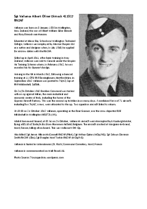 A preview of a PDF biography for Dimond, Leonard Gordon Charles